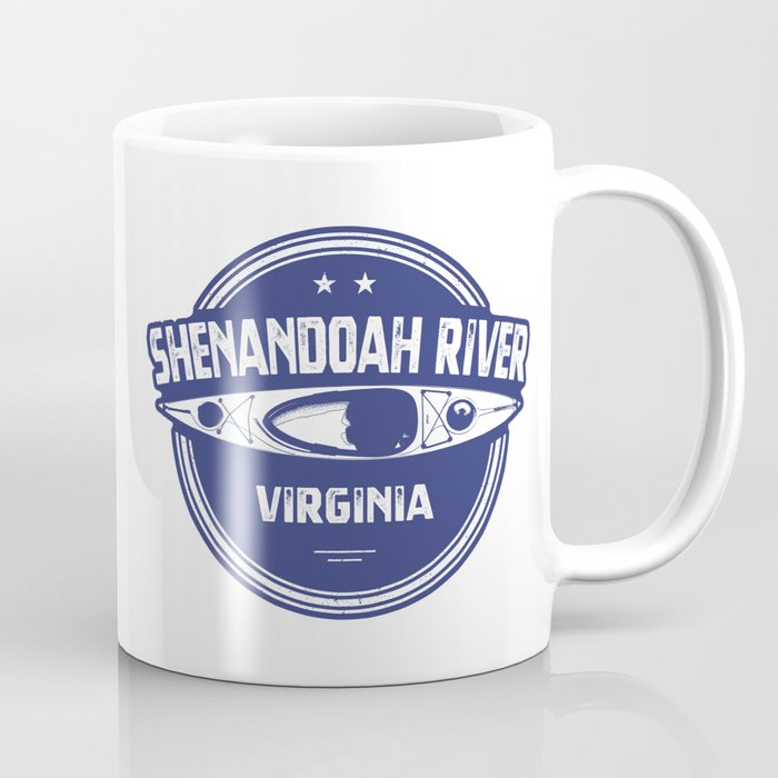 Shenandoah River Virginia Kayaking Coffee Mug