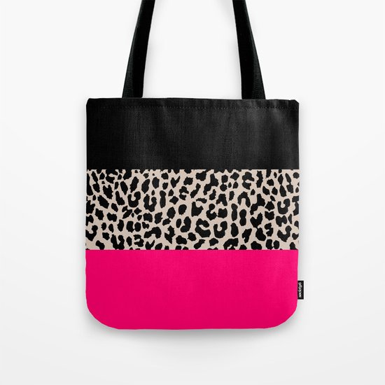 Leopard National Flag IV Tote Bag