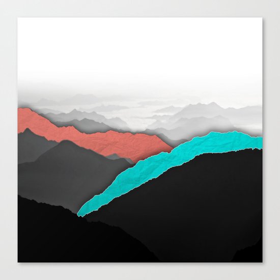 Mountain Highlights Canvas Print