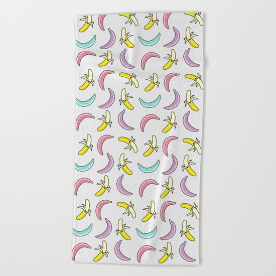 Banana Theme Beach Towel