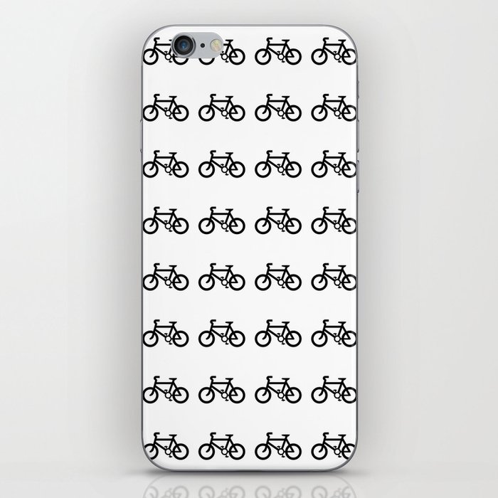Digital art bicycle design iPhone Skin