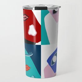 When I'm lost in thought patchwork 3 Travel Mug