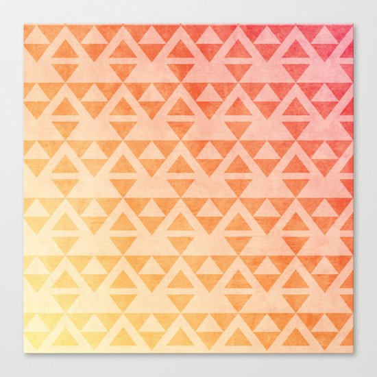 Aztec Pattern 11 Canvas Print