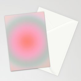 Soft Pastel Gradient Stationery Card