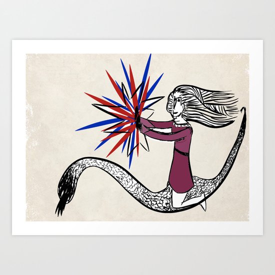My superpowers Art Print