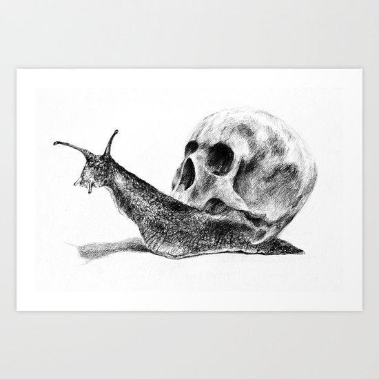 Skull Art Print
