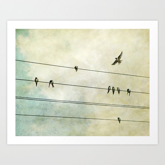 Spread My Wings And Fly Art Print