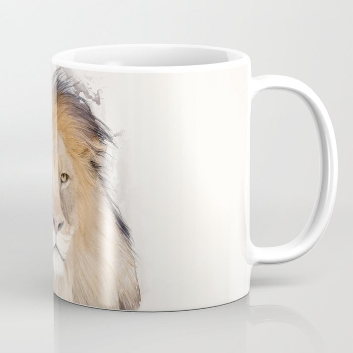 Lion Portrait Coffee Mug