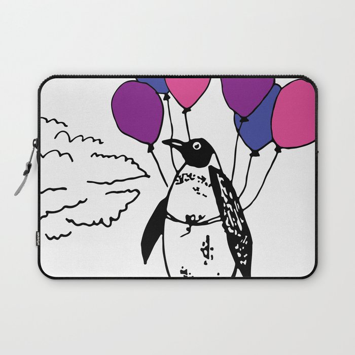 Penguins Can Fly Laptop Sleeve