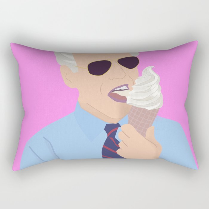 Joe Biden Cone Rectangular Pillow