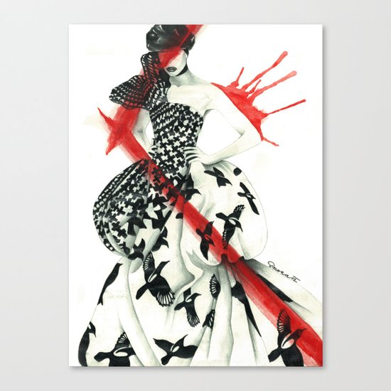 alexander mcqueen canvas