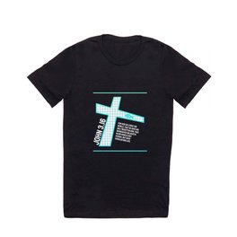 John 3.16 - Bible Verse Design T-shirt | Tee, Scripture, Christianclothing, Christ, Jesus, John, Christianity, Verse, Quote, Worship 