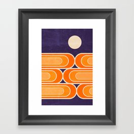 July Moonrise Framed Art Print