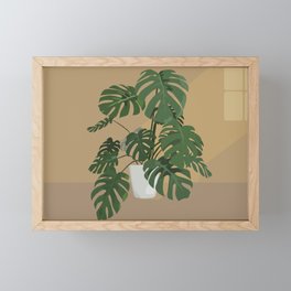 Monstera Framed Mini Art Print