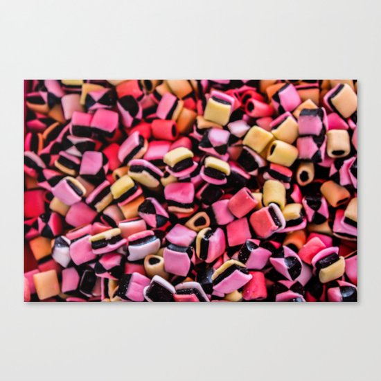 French Licorice Canvas Print