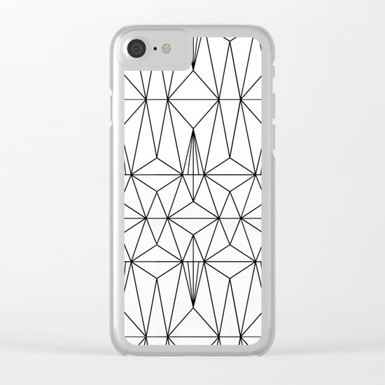 My Favorite Pattern 1 Clear iPhone Case