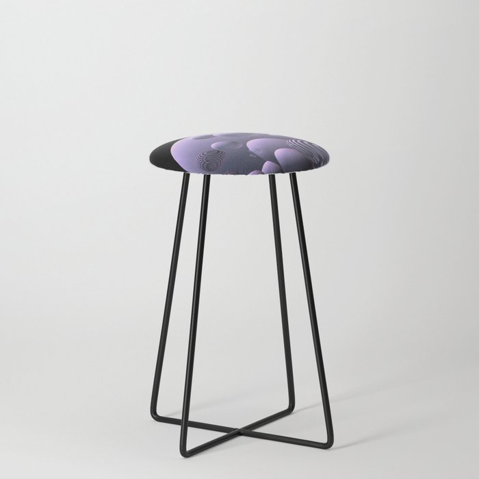 spheres all over -4- Counter Stool
