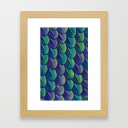 Mermaid Scales  Framed Art Print