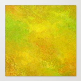 Yellow and Green Canvas Print