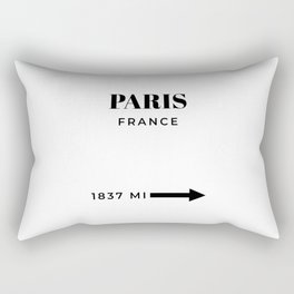 Paris France Travel Art Paris Wall Art Paris Decor Black And White Fashion Poster Modern Home Decor Rectangular Pillow | Parisposter, Parisprint, Europe, Marfa, Travel, Paris, Designer, Text, Graphicdesign, Blackandwhite 