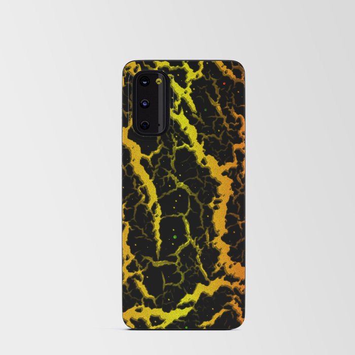 Cracked Space Lava - Rainbow OYR Android Card Case