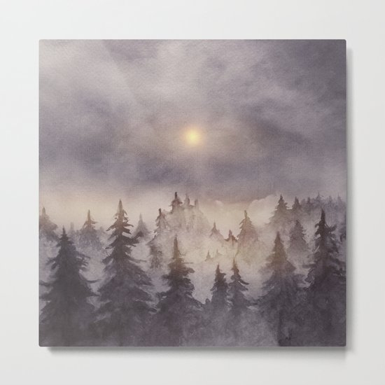 Into The Forest III Metal Print
