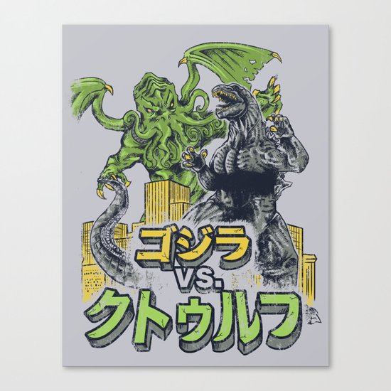 Clash of Goods Canvas Print