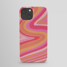 Sunshine Melt – Pink & Peach Palette iPhone Case