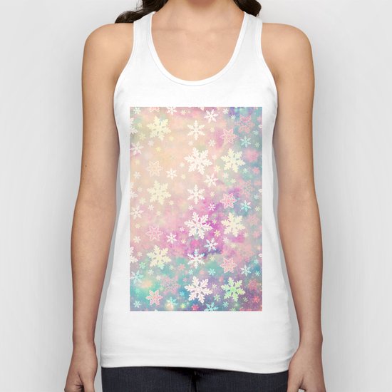 Snowflakes Unisex Tank Top