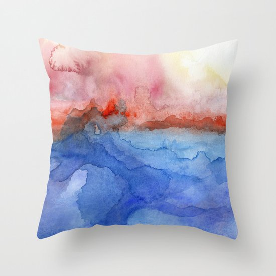 Tidal Throw Pillow
