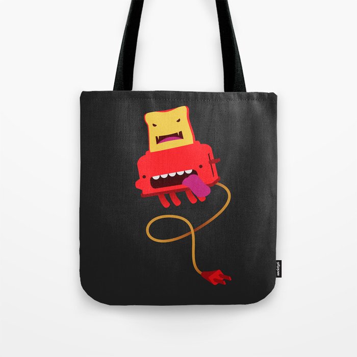 Red Toast Tote Bag