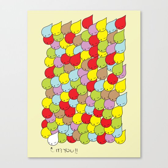 IT'S YOU Canvas Print