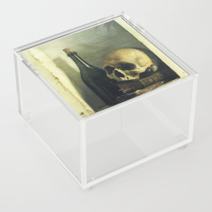 Une tete de mort - Antoine Wiertz  Acrylic Box