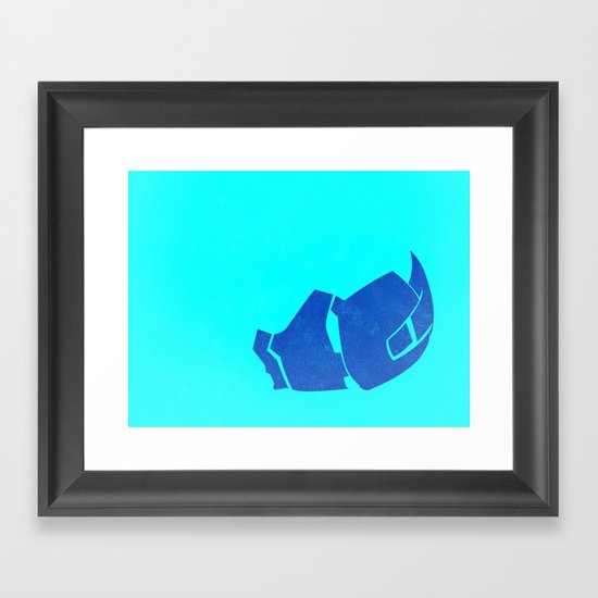 Down But Not Out Framed Art Print