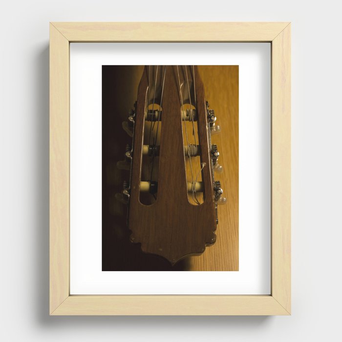 guitar i Recessed Framed Print
