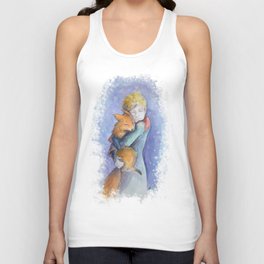 The little Prince and the fox Unisex Tank Top