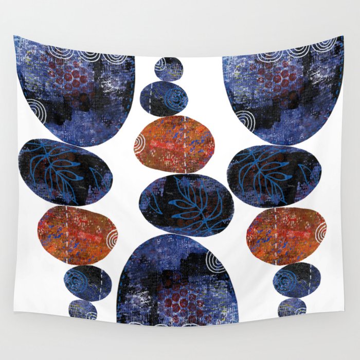 Pattern Play 1 Wall Tapestry