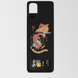 Carp Tattooed Cat Android Card Case
