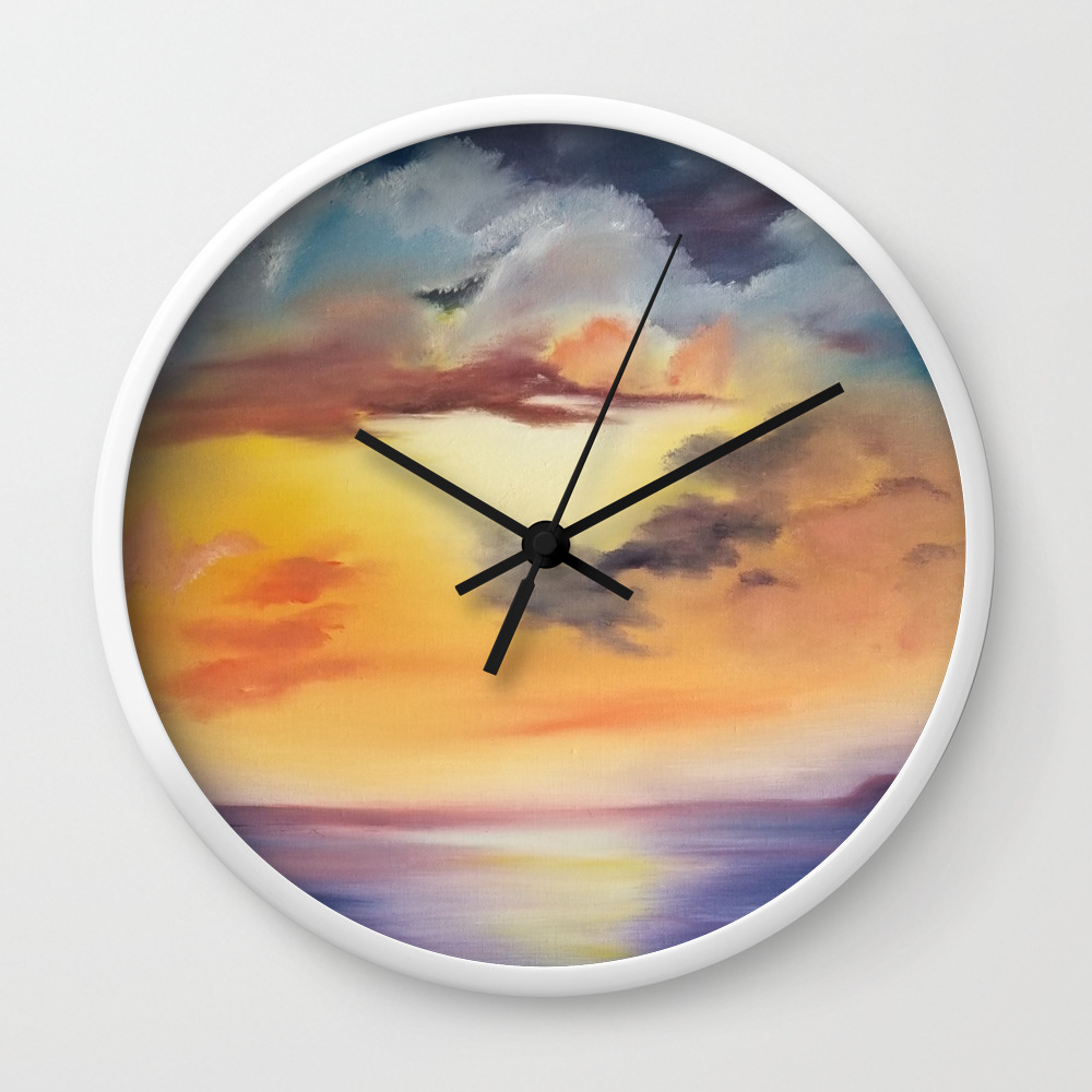 Cloud Dreaming Skyscape Ocean Sunset Purple Sunset Clouds