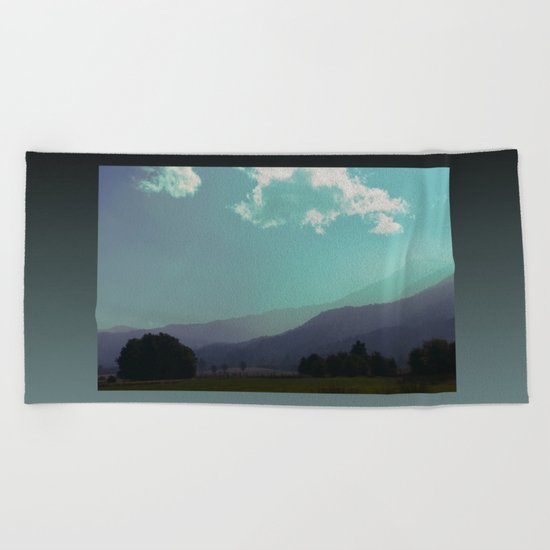 Deep Layers Beach Towel