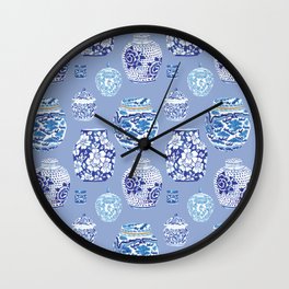 Chinoiserie Ginger Jar Collection No.6 Wall Clock
