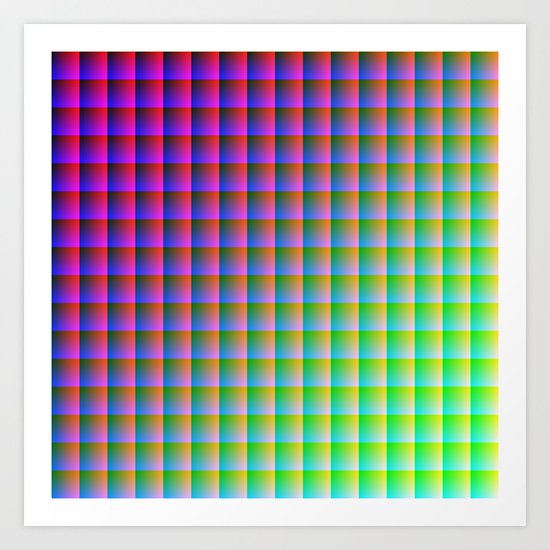 RGB Art Print