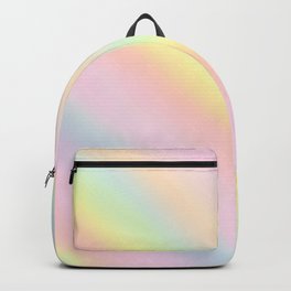 holographic iridescent rainbow 1 Backpack