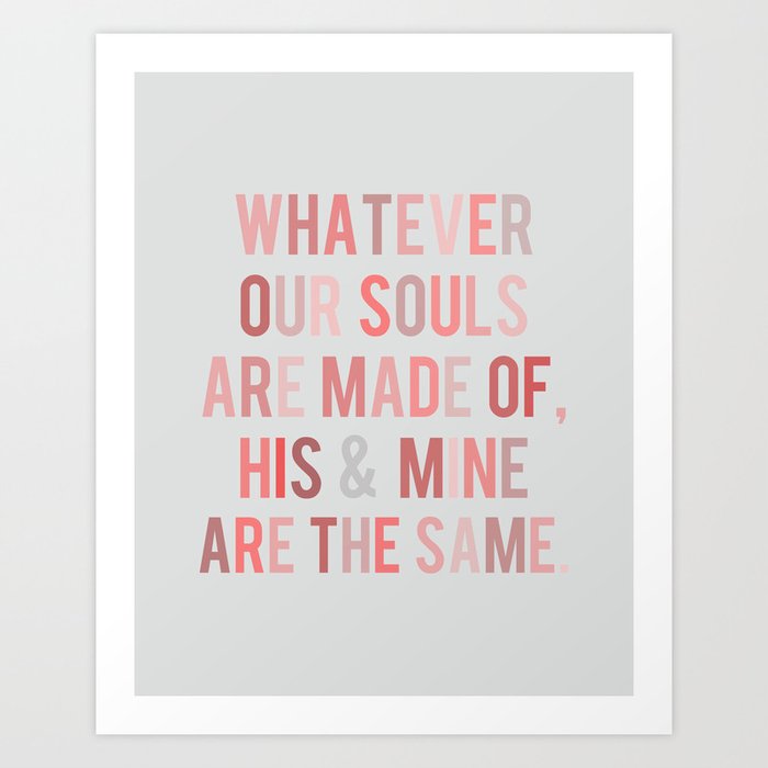Love Quote Poster Art Print