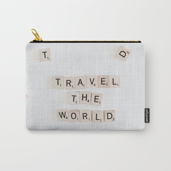 Travel the world Carry-All Pouch