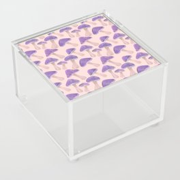 Purple Mushrooms Pattern  Acrylic Box