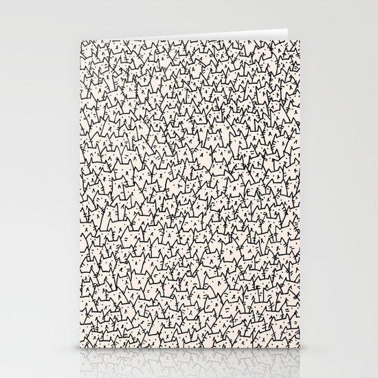 A Lot of Cats Stationery Cards