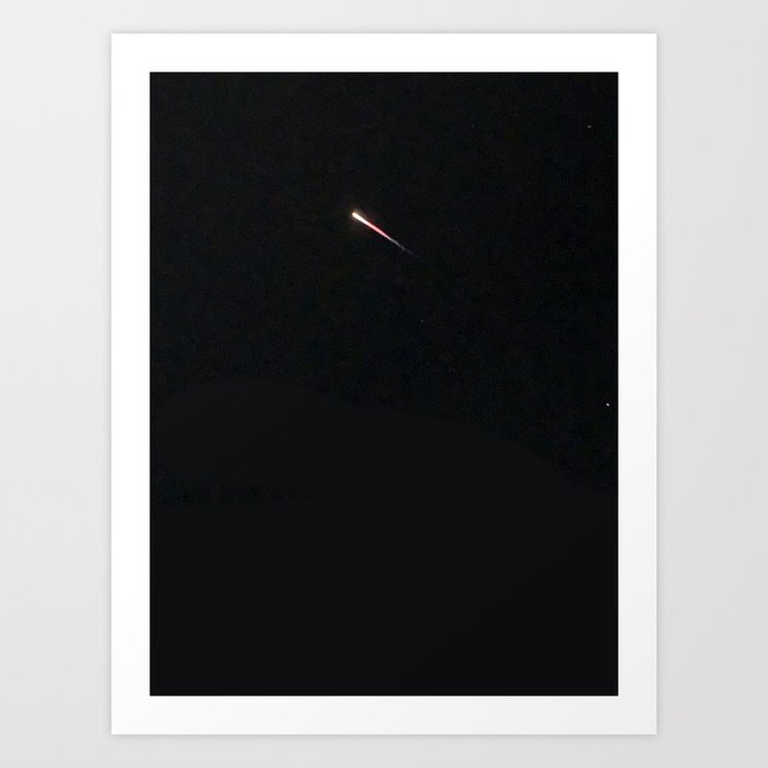 Rocket Launch Art Print