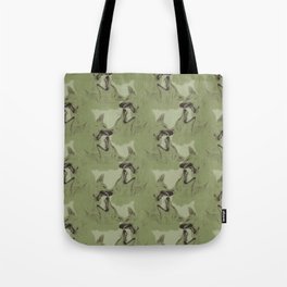 dog fight  Tote Bag
