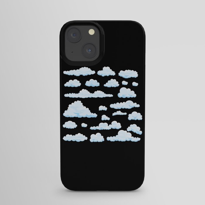 Cloudy Child Clouds Weather iPhone Case
